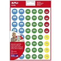 APLI Kids Happy Face Ii 576 Klistremerker 5 Enheter