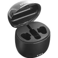 Boya BY-WM3T-U2, Lavalier-mikrofon, 100 m, Retningsuavhengig, Kameramonteringsmottaker, Sort, Blå, 0,01%