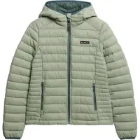 Superdry for woman. W5011970A Fuji Lite Jacket green (L), Casual, Sustainable, Recycled nylon