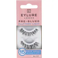 Eylure EYLURE_False Lashes Pre-Glued eyelashes self-adhesive fill effect 117 Fluttery Light
