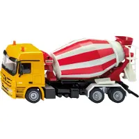 Siku 3539, Betongblandebil, Montert på forhånd, 1:50, Metall, Plast, 3 år, Sort, Blå, Gult