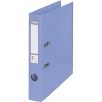 Esselte No.1 - Hevarmbuefil - bokryggbredde: 50 mm - for A4 - kapasitet: 350 ark - soleablå