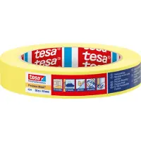 TESA 4334, 25mm x 50m, 50m, 25mm, Gul