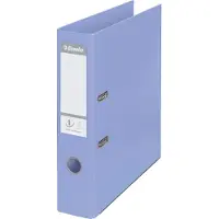 Esselte No.1 - Hevarmbuefil - bokryggbredde: 75 mm - for A4 - kapasitet: 500 ark - soleablå
