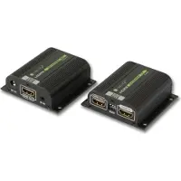 Techly IDATA EXT-E70POED - Sender og mottaker - video/lyd/infrarød-utvider - HDMI - opp til 40 m