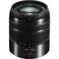 Panasonic Lumix H-FS45150 - Telefotozoomobjektiv - 45 mm - 150 mm - f/4.0-5.6 G VARIO ASPH - Micro Four Thirds - for Lumix G AG-GH4UP, DC-GX880, DM...