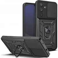 Tech-Protect Samsung Galaxy S24 FE CamShield Pro Deksel - Svart
