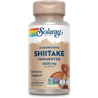 Solaray Shiitake 500mg Tilskudd 60 Enheter