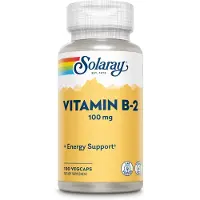 Solaray Vitamin B2 100mgr 100 Enheter