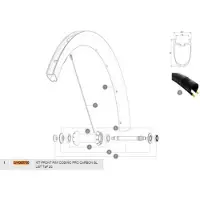 Mavic Cosmic Pro Carbon Sl Ust 20 Front Felg