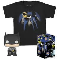 Funko POP! Pocket Dc Comics Batman Nøkkelring Med Kortermet T-skjorte