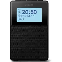Philips TAR5100/10 Clockradio - Mono - Svart