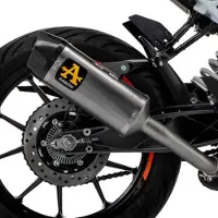 Arrow Indy-race Titanium With Carbon End Cap Ktm Duke 125/390 ´21-23 Homologert Lyddemper