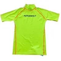 Akt Lycra Kortskjortet Neopren-drakt Med Glidelås På Ryggen