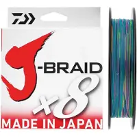 Daiwa J-braid 8 Flettet Fiskesnøre 500 M
