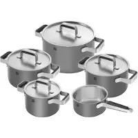 Zwilling Pure kokekarsett 5 deler 18/10 grå (1011626)
