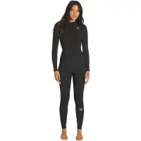 Billabong Synergy 4/3 Mm Dame Våtdrakt I Neopren Med Glidelås I Brystet Og Lange Ermer