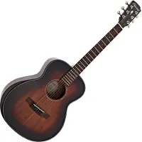 Hartwood Artiste GS Travel Akustisk Gitar Naturlig Koa