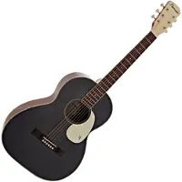 Hartwood Century Parlour Acoustic Guitar Black