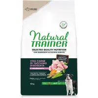 NATURAL TRAINER Selected Quality Nutrition Adult Medium & Maxi kalkun - Sparepakke: 2 x 10 kg