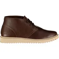 Reef for man. CJ6711 Leucadian brown leather shoes (45), Flat, Laces, Casual