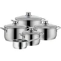 WMF Diadem Plus grytesett 5 stk. 0733556040, rustfritt stål