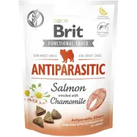 Brit Care Antiparasittisk Godbit Med Laks For Voksne Hunder 10x150g