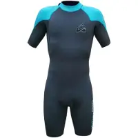 Kynay Surf Neoprene Wetsuit 2 Mm Kortermet Shorty Med Glidelås Bak