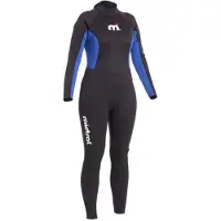 Mistral Ocean 4/3 Mm Dame Våtdrakt I Neopren Med Lange Ermer Og Glidelås På Ryggen