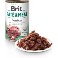 Brit Paté Med Viltkjøtt For Voksne Hunder Våtfôr 6x400g