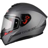 Nzi Trendy 2 Solid Noveau Fullface-hjelm