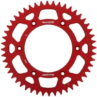 Supersprox Aluminium 48d Ral8000x48red Bakre Tannhjul