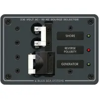 Blue Sea Systems Vekselstrømskildevelger 230v/panel 32a