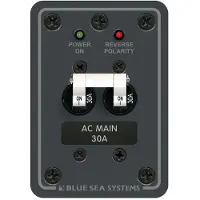 Blue Sea Systems Sikringsskap For Vekselstrøm 30a 120v