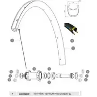 Mavic Ksyrium Pro Carbon Slc Disc Hr Framfelg