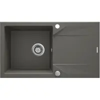 Deante Zqj T113 Granittvask Med 1 Kum Og Avrenningsfelt