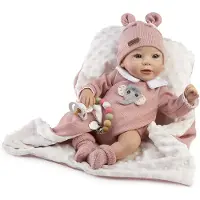 MuÑecas Guca Nadia Reborn Baby Uten Hår 38 Cm