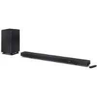 Sharp Namų kino system | 5.1.2 Dolby Atmos/DTS:X Soundbar med trådløs subwoofer | HT-SBW55121(BK) | 650 W | Bluetooth | Juodas | Belaidė jungtis