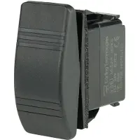 Bep Marine Enpolig Spdt Contura 1/4´´ On-off-on-bryter 20a 15a 12v 24v