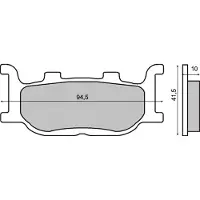 RMS Beauty Yamaha Tdr 125cc 225100413 Sintrede Bremseklosser