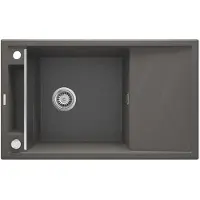 Deante Zrm T113 Magnetisk Granittvask Med 1 Kum Og Avrenningsfelt