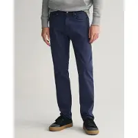 Gant for man. 1000263 Jeans Regular Fit Desert navy (31/34), Casual, Cotton