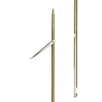 Picasso Gold Spring Steel Round Notch Spear 7 Mm Enkel Flopper Spydskaft
