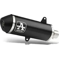 Arrow Urban Aluminium Dark With Dark End Cap Kymco Ak 550 ´21-22 Homologert Lyddemper