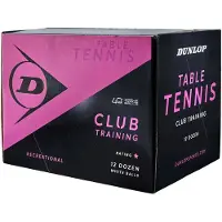 Dunlop 40+ Club Training Bordtennisballer