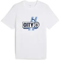 Puma Manchester City Fc Football Culture 25/26 Kortarmet T-skjorte