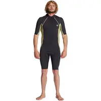 Billabong Absolute 2/2 Mm Kortermet Shorty Med Glidelås Bak