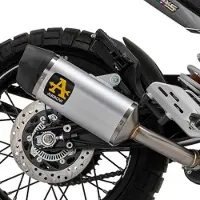 Arrow Indy Race Titanium With Carbon End Cap Husqvarna Svartpilen/vitpilen 401 ´20-22 Homologert Lyddemper
