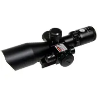 Duel Code Og 2.5-10x40e Scope And Red Laser Forlengelse