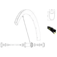 Mavic Cosmic Pro Carbon Ust Tdf Front Felg